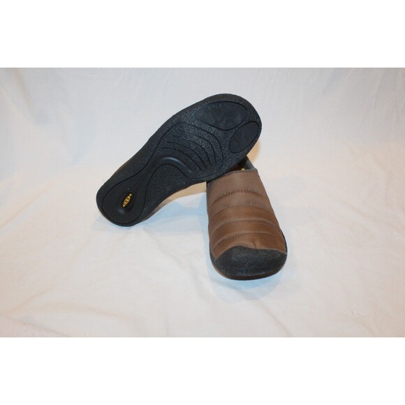 KEEN MEN\'S HOWSER II DARK BROWN QUILTED COMFORT SHOES NWOB SZ 10.5 main image 6